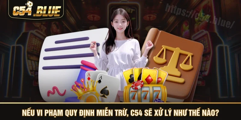 Nếu vi phạm quy định miễn trừ, C54 sẽ xử lý như thế nào? Nếu vi phạm quy định miễn trừ, C54 sẽ xử lý như thế nào?